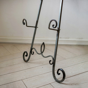 Bview Art 54 Inch Total Adjustable Metal <strong>Scroll</strong> <strong>Large</strong> Free Standing Adjustable <strong>Display</strong> Stand Ease for Wedding Decorative <strong>Display</strong> - Product Image 3