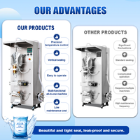 Mesin Pengemas Air Sachet Otomatis Trade Assurance 19-22 Kantong/Menit Mesin Pengisi Air Sachet untuk Air Minum