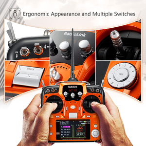 Sortie d'usine <span class=keywords><strong>Radiolink</strong></span> <span class=keywords><strong>AT10II</strong></span> 12CH RC Joystick Radio Télécommande pour RC FPV Racing Drone, Quad, Hélicoptère, Voiture - Product Image 4