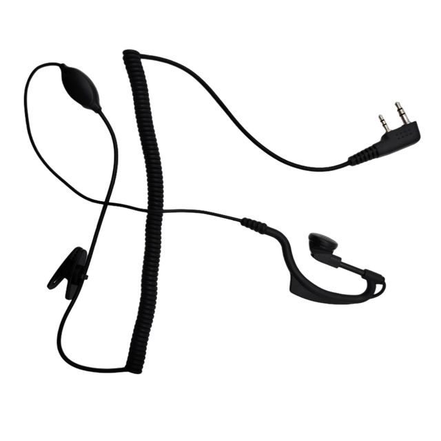 High Quality Clear PTT Walkie Talkie Earpiece Headset Suitable for BAOFENG 888s UV-5R Two-Way Radio Earphone Headset K-Type