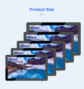 32 43 49 55 65inch quảng cáo thông minh kiosk 2 + 32 LCD màn hình hiển thị quảng cáo treo tường thông tin hiển thị signage kỹ thuật số - Product Image 5