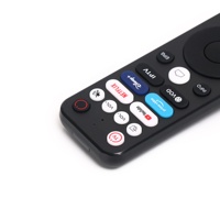 Télécommande universelle électrique manuelle en plastique noire 2.4G/RF/IR 45 touches de haute qualité pour Android TV Box