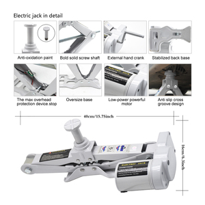 Vendita calda di 2 ton strumenti di auto auto elettrica jack forbice - Product Image 2