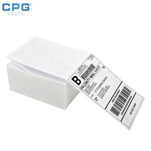 Premium Coating Long Durability Three Proof Thermal Label 102x152mm 4x6 inch Shipping Label Logistics Packaging Label Sticker - Product Image 1