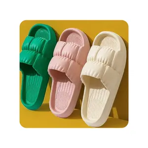 Footwear young girl cute style hot sale high quality half shoe summer wear fashion soft ladies slippers for women
