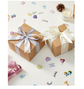 棕色牛皮纸马卡龙礼品盒哑光层压压花再生材料婚礼生日派对纸杯蛋糕包装 - Product Image 3