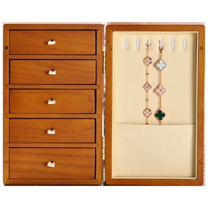 Custom New Jewelry <b>Storage</b> Box Solid Wood Jewelry Box Large Capacity High end Multi layer Jewelry <b>Storage</b> Box - Product Image 2