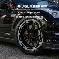 Jantes Aero Ring Forgées Sur Mesure 18 19 20 21 22 5x112 5x114.3 pour BMW M3 G80 Audi RS7 Nissan GT-R Genesis G80 EV