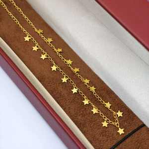 قلادة لؤلؤ مطلية بالذهب من الفضة عيار 925 من <span class=keywords><strong>UM</strong></span> Jewelry، مناسبة للخطوبة والزفاف والحفلات، للجنسين/للرجال/للنساء، معتمدة من NGTC، هدية بالجملة - Product Image 4