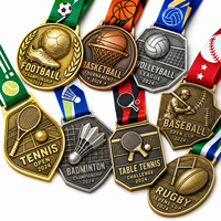 Médaille personnalisée en gros pour la rentrée scolaire, cadeaux d'entreprise, récompense de team building, émail dur anti-rouille, contrôle qualité approuvé
