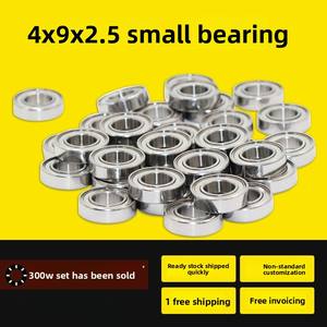 ตลับลูกปืนเม็ดกลมร่องลึกแถวเดียวขนาดเล็ก684K <span class=keywords><strong>L</strong></span>-<span class=keywords><strong>940</strong></span> 638/4 684W2.5 <span class=keywords><strong>ZZ</strong></span> เหล็กเส้นผ่านศูนย์กลางภายใน4*9*2.5มม. - Product Image 3