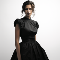 Créez Votre Propre Marque : Robes pour Femmes Sur Mesure, Taille Empire Droite, Longueur Ras du Sol, Sans Manches, Écologiques, Grandes Tailles, Faible MOQ, Haute Qualité