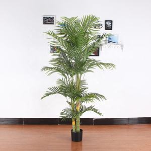 Plante Artificielle <span class=keywords><strong>Palmier</strong></span> Faux Planté Avec Des Pots <span class=keywords><strong>Mini</strong></span> Feuilles De <span class=keywords><strong>Palmier</strong></span> <span class=keywords><strong>En</strong></span> Soie Pour La Décoration Intérieure Bonsaï Arbre Prix Usine - Product Image 2