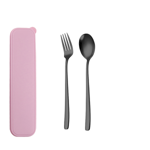 Ensemble de couverts en métal de haute qualité, épais, avec couverts en acier inoxydable antirouille pour le déjeuner et le dîner, pour la vente en gros - Product Image 1