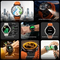 [WhatsApp+Paper Plane Reply] Montre connectée modèle privé, best-seller sportif transfrontalier, avec batterie 1000 mAh, GPS autonome et écran TFT