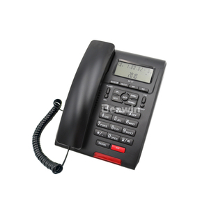 Teléfono con Identificador de Llamadas con Cable, Materiales ABS de Alta Calidad, Fabricado en China, con Calculadora y Altavoz para Número VIP - Product Image 1