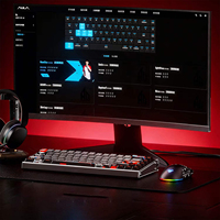 Teclado Mecánico Compacto AULA Hero68 Air con Interruptores Magnéticos, Efecto Hall, 8KHz Rapid Trigger, RGB, para Juegos FPS