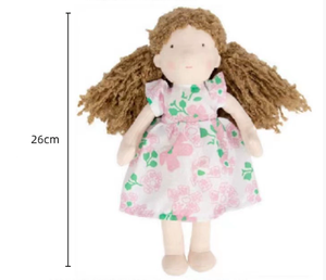 Muñeca Waldorf de Trapo Hecha a Mano, Muñeca de Niña que Cambia de Ropa, Juguetes de Peluche <span class=keywords><strong>para</strong></span> Dormir y Calmar al Bebé - Product Image 6