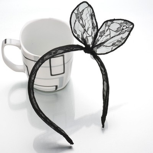 Japanese-Style Soft Girl <strong>Lace</strong> <strong>Headbands</strong> with Bows Cute Accessories for Parties and Hair Clips on Sale for Beginners - Product Image 5