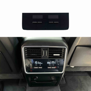 Panel de control táctil del aire acondicionado LCD del asiento trasero con climatización de doble zona para Porsche Cayenne 2018-2023 - Product Image 1
