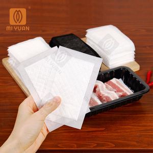 Almohadilla Absorbente Desechable Ecológica Personalizada de Grado Alimenticio para Empaque e Impresión de Alimentos (Mariscos, Sangre, Productos Blancos/Negros) - Product Image 4