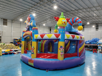 Casa de rebote comercial profesional al aire libre para niños, gorila de aire, tobogán hinchable combinado, castillo inflable