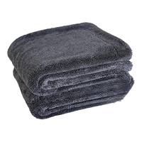 Chiffon de nettoyage automobile en microfibre torsadée 40*60cm, super absorbant, séchage rapide, technique tissée, vente en gros