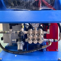 Nouvel équipement portable de nettoyage de canalisations à jet d'eau haute pression 360 degrés pour moteur diesel, ultra haute pression 3000 psi, usage intensif