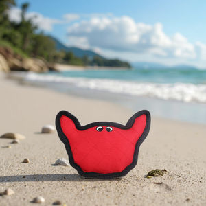 Fabrika Pet ürünleri tedarikçisi Pet canlı deniz yaşamı yengeç oyuncak Oxford dolması zor çiğnemek oyuncak Squeaky içinde dayanıklı köpek sert oyuncak - Product Image 1