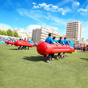 JUNAO Accessori per Eventi Sportivi Divertenti - Corpo Gonfiabile Treno <span class=keywords><strong>Thomas</strong></span> - PVC per Aula di Scuola Materna Smart, Facile da Montare, Espansione per Team Building - Product Image 2