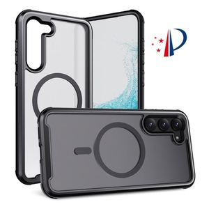 เคสป้องกันโทรศัพท์แม่เหล็กกันกระแทกสำหรับ Samsung Galaxy S23P TPU PC สุดหรูสำหรับ Samsung Galaxy S23 - Product Image 1