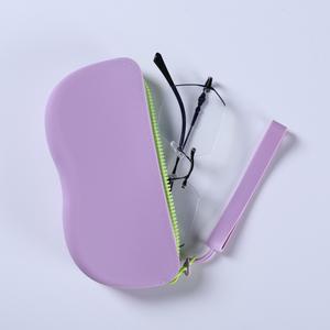卸売シリコーンメガネケースホルダー女性用シリコンサングラスケース - Product Image 4