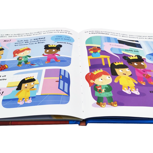 Libro per bambini con copertina rigida per bambini con stampa personalizzata all'ingrosso della cina - Product Image 3