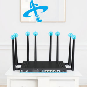 Openwrt21 avec double emplacement pour carte SIM, chipset personnalisé MT7981B, équilibrage de la charge en veille, <span class=keywords><strong>4G</strong></span> 5G sans fil WiFi6, pare-feu VPN Voip domestique WEP - Product Image 1