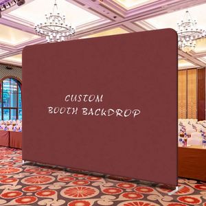 Pillowcase <b>Backdrop</b> for Photo Booth and Events 10x10ft Polyester Gravure Printed Angel Style Tension Fabric Display <b>Stand</b> - Product Image 5