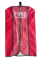 Housse de protection pour extincteur en tissu Oxford flexible ignifuge, imperméable et anti-poussière RED Jinkai, équipement de lutte contre l'incendie