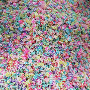 Remplisseur de sucre polymère, fournitures pour bricolage, bonbons arc-en-ciel à la menthe poivrée, 1kg - Product Image 6
