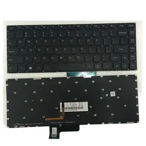 Keyboard laptop eksternal universal HK-HHT, dengan lampu latar keyboard notebook untuk lenovo Yoga 3 14US keyboard backlit