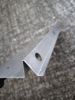Soleado de Drenaje de Humedad para Ventanas de Acero Galvanizado FHA-7 de 1-3/8 pulgadas, Material de Construcción para Estuco