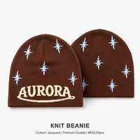 Gorro de Punto Jacquard con Diseño de Calavera Y2K, Personalizado por el Fabricante OEM, para un Estilo Moderno