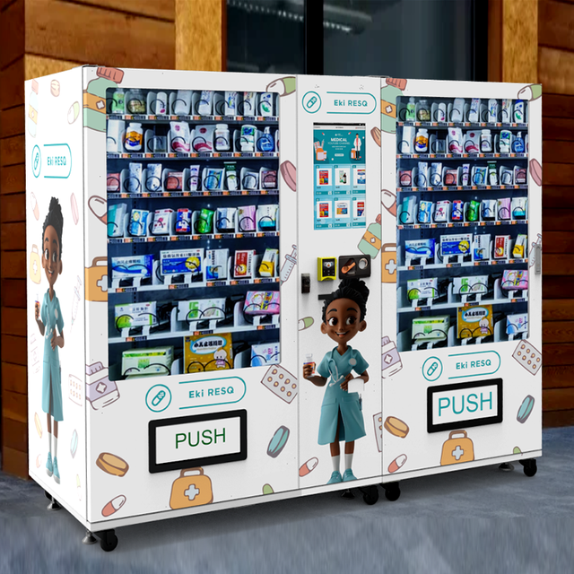 Zhongda 24-Hour Self-Service Pharmacy Shop Medical Vending Machine with Smart Inventory System and SDK Function