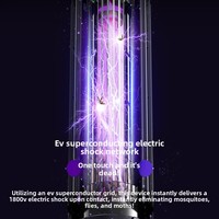 Lampe anti-moustiques domestique d'intérieur à grande capacité, répulsif électrique avec brevet de conception pour moustiques et mouches