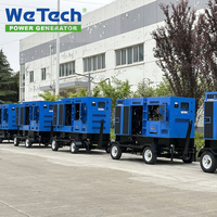 Générateur diesel silencieux mobile 50Hz 1500 tr/min 200 kW 250 kVA avec moteur DCEC-Cumm-ins 6LTAA8.9-G2 Newtec pour les expositions
