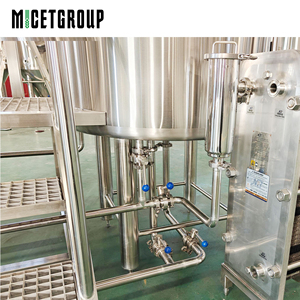 Machine de brassage de bière Ale Lager 350L pour brasserie, 2 cuves, contrôle PID, avec plateforme de travail, en SUS304, à vendre - Product Image 5