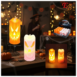 288 pz 3.5 \ "candela di zucca 12DIS(24)/CS 2 colori per luci di Halloween - Product Image 3