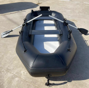 Bateau de pêche gonflable pliable en PVC HITU, vente en gros en Chine, origine Jiangsu, moins de 2 m de long, pour les lacs et les rivières - Product Image 3