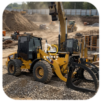 Chargeuse sur pneus Cat 910M d'occasion, petite chargeuse frontale, hydraulique d'origine, reconditionnée, compacte, pour travaux agricoles et aménagement paysager, en vente