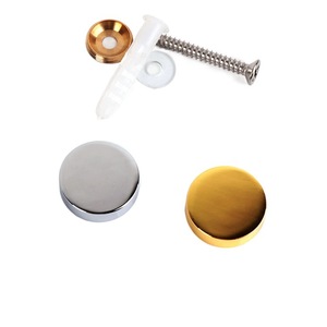 Tapas Decorativas de Cobre para Espejos, Tapas de Tornillos de Cobre Puro para Publicidad, Hebillas para Portavelas de Vidrio con Hebillas Elegantes - Product Image 2