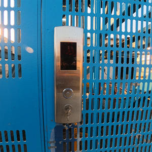 Monte-charge de chantier pour puits d'ascenseur, élévateur à traction de 1600 kg avec moteur de 18,2 kW, plateforme élévatrice de marchandises, hauteur de levage de 300 m - Product Image 3