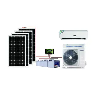 1HP 1.5HP 2HP 48V DC Off-grid invertör dc klima güneş güneş enerjili klima fiyatı